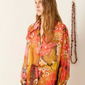 Alix Of Bohemia Multicolor Floral Blouse